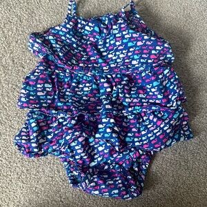 Vineyard Vines by Target 6-9 month whale bubble romper